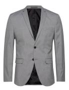 Slhslim-Mylologan Light Grey Blz B Noos Blazer Dressjakke Grey Selecte...