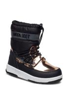 Mb Moon Boot W.e. Jr Girl Soft Wp Vinterstøvletter Pull On Black Moon ...