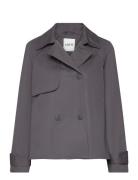 Raya-M Trench Coat Kåpe Grey MbyM