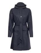 Curve Long Jacket W3 Outerwear Rainwear Rain Coats Blue Rains