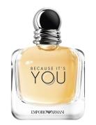 Emporio Armani Because It's You Eau De Parfum 100Ml Parfyme Eau De Par...