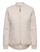 Piper W Quilted Jacket Vattert Jakke Beige Weather Report