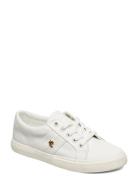 Janson Ii Canvas Sneaker Lave Sneakers White Lauren Ralph Lauren