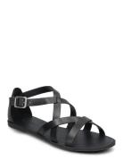 Tia 2.0 Flate Sandaler Black VAGABOND