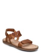 Bisgaard Cille Shoes Summer Shoes Sandals Brown Bisgaard