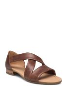 Flat Sandal Flate Sandaler Brown Gabor