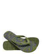 Vintage Vegan Flip Flop Flip-flopper Sandaler Green Superdry