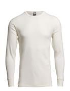 Jbs T-Shirt Long Sleeve Wool Tops T-shirts Long-sleeved White JBS