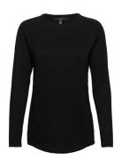 Vmnellie Glory Ls Long Blouse Tops Knitwear Jumpers Black Vero Moda