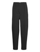 Haileyfv Bottoms Trousers Straight Leg Black FIVEUNITS