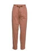 Crtula Ankl Twill - Mom Fit Bottoms Trousers Straight Leg Orange Cream