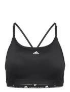 Aeroreact Ls P Sport Bras & Tops Sports Bras - All Black Adidas Perfor...