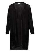 Kcsandy Cardigan Tops Knitwear Cardigans Black Kaffe Curve