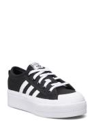 Nizza Platform Shoes Sport Sneakers Low-top Sneakers Black Adidas Orig...