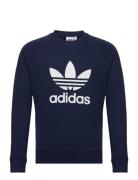 Trefoil Crew Sport Sweat-shirts & Hoodies Sweat-shirts Navy Adidas Ori...