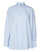 Os Luxury Oxford Bd Shirt Tops Shirts Long-sleeved Blue GANT