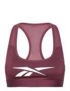 S Lux Vector Racer B Sport Bras & Tops Sports Bras - All Burgundy Reeb...