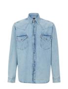 Lebop Tops Shirts Casual Blue BOSS