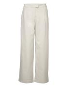 Enbeta Pants 7049 Bottoms Trousers Wide Leg Cream Envii