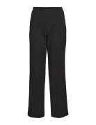 Objlisa Belle Wide Pant Noos Bottoms Trousers Wide Leg Black Object