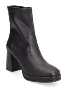 Women Boots Shoes Boots Ankle Boots Ankle Boots With Heel Black Tamari...