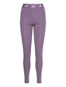 Tf Stash 1/1 L Sport Running-training Tights Purple Adidas Performance