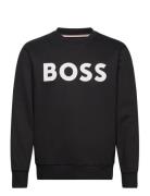 Soleri 02 Tops Sweat-shirts & Hoodies Sweat-shirts Black BOSS