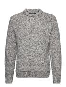 Magne Pix Tops Knitwear Round Necks Grey Gabba