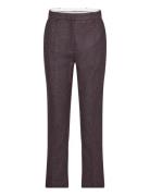 Classic Lady - Sprinkled Wool Bottoms Trousers Suitpants Burgundy Day ...