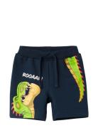 Nmmmeir Gigantosaurus Long Shorts Vde Bottoms Shorts Navy Name It