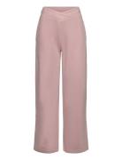 Nlfhopal Lw Wide Uneven Sweat Pant Bottoms Sweatpants Pink LMTD