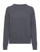 Cheryl Wool Sweater Tops Knitwear Jumpers Grey Marville Road