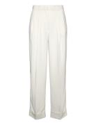 Jacques - Classic Gabardine Bottoms Trousers Wide Leg Cream Day Birger...