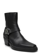 Kody_Bootie_Lt Shoes Boots Ankle Boots Ankle Boots With Heel Black HUG...