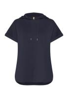 Sc-Banu Tops Sweat-shirts & Hoodies Sweat-shirts Navy Soyaconcept