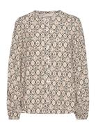 Fqadney-Shirt Tops Shirts Long-sleeved Beige FREE/QUENT