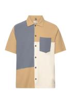 Christopher Block Shirt Tops Polos Short-sleeved Cream Fat Moose