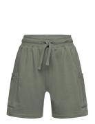 Shorts Sweat Bottoms Shorts Khaki Green En Fant