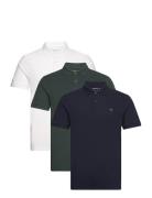 Anf Mens Knits Tops Polos Short-sleeved Navy Abercrombie & Fitch