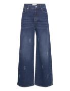 Myrtle Bottoms Jeans Wide Blue Munthe