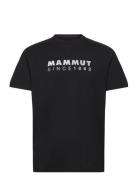 Trovat T-Shirt Men Logo Sport T-shirts Short-sleeved Black Mammut