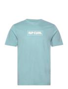 Big Mumma Icon Tee Sport T-shirts Short-sleeved Blue Rip Curl