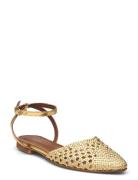 Senara 10 Flate Sandaler Gold Anonymous Copenhagen