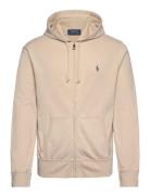 Spa Terry-Lsl-Knt Tops Sweat-shirts & Hoodies Hoodies Beige Polo Ralph...