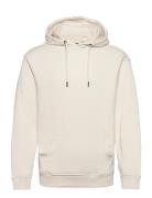 Bhdownton Hood Sweatshirt Tops Sweat-shirts & Hoodies Hoodies Cream Bl...