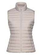 Packable Super Lw Padded Vest Vests Padded Vests Beige Calvin Klein