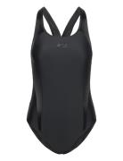 Sannois Racer Back Swimsuit Badedrakt Badetøy Black FILA