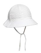 Floral Bucket Hat Solhatt White Mango