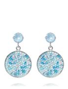 Chloe Earrings Øredobber Smykker Blue Caroline Svedbom