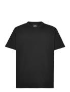 Combed Jersey Thorbjørn B Tee Tops T-shirts Short-sleeved Black Mads N...